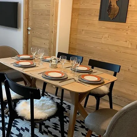 Neuf 6 Pers Les Saisies, Terrasse, Parking - Fr-1-293-267 * Отлюс