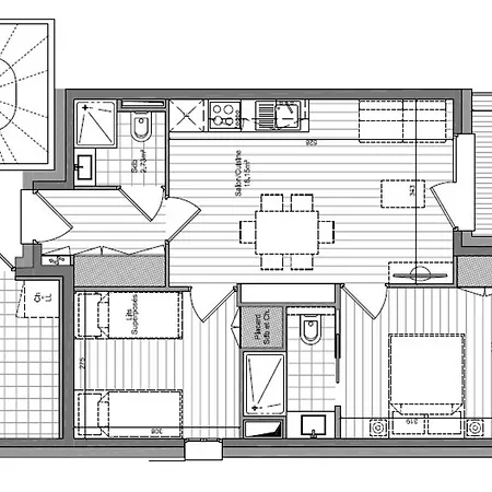 Neuf 6 Pers Les Saisies, Terrasse, Parking - Fr-1-293-267 Апартаменты